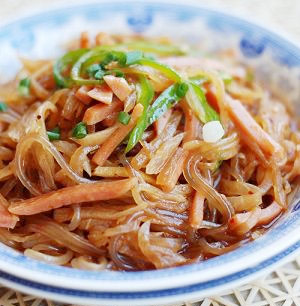 孕晚期食譜：蘿卜絲炒粉條