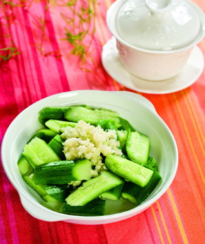 蒜泥拌黃瓜